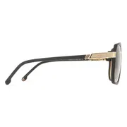 Carrera 1077/S I46/86, Black frame, Triple Gradient Black Brown Green lenses, view 3