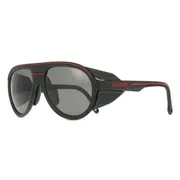 Carrera C SPORT 09/S/XT Polarized BLX/M9, Black frame, Solid Grey lenses, view 2