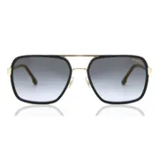 Carrera 256/S RHL/D6, Black frame, Gradient Green Mirror lenses, view 1
