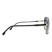 Carrera 256/S RHL/D6, Black frame, Gradient Green Mirror lenses, view 3