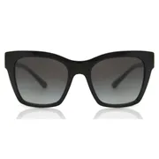 Dolce & Gabbana DG4384 501/8G, Black frame, Gradient Grey lenses, view 1