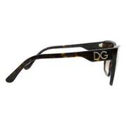 Dolce & Gabbana DG4384 502/13, Tortoiseshell frame, Gradient Brown lenses, view 3