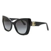 Dolce & Gabbana DG4405 501/8G, Black frame, Dark Grey Gradient lenses, view 2