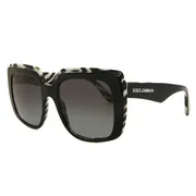 Dolce & Gabbana DG4414 33728G, Black frame, Gradient Dark Grey lenses, view 2
