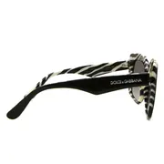 Dolce & Gabbana DG4414 33728G, Black frame, Gradient Dark Grey lenses, view 3