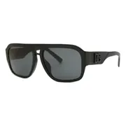 Dolce & Gabbana DG4403F Asian Fit 501/87, Black frame, Dark Grey lenses, view 2