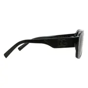 Dolce & Gabbana DG4403F Asian Fit 501/87, Black frame, Dark Grey lenses, view 3