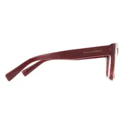 Dolce & Gabbana DG3386 3442, Burgundy frame, view 3