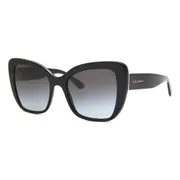 Dolce & Gabbana DG4348 501/8G, Black frame, Gradient Grey lenses, view 2