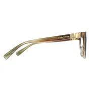 Dolce & Gabbana DG3414 3446, Brown frame, view 3