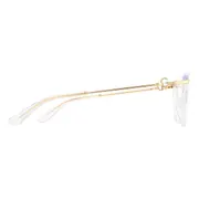 Dolce & Gabbana DG3428 3133, Clear frame, view 3
