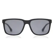 Emporio Armani EA4047 Polarized 506381, Black frame, Grey lenses, view 1