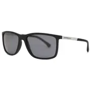 Emporio Armani EA4058 Polarized 506381, Black frame, Grey lenses, view 2
