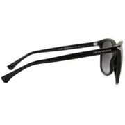 Emporio Armani EA4060 50178G, Black frame, Gradient Grey lenses, view 3
