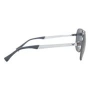 Emporio Armani EA2099D Asian Fit Polarized 300381, Gunmetal frame, Grey Polarized lenses, view 3