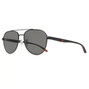 Emporio Armani EA2129D Asian Fit 300187, Black frame, Dark Grey lenses, view 2