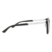 Emporio Armani EA4241D Asian Fit 501787, Black frame, Dark Grey lenses, view 3
