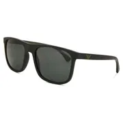 Emporio Armani EA4129 504287, Black frame, Grey lenses, view 2