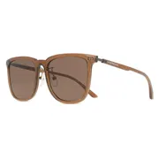 Emporio Armani EA4255D Asian Fit 628273, Brown frame, Brown lenses, view 2