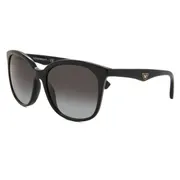 Emporio Armani EA4157 50178G, Black frame, Gradient Grey lenses, view 2