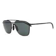 Giorgio Armani AR6110 300187, Black frame, Grey lenses, view 2