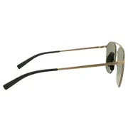 Giorgio Armani AR6110 30022A, Gold frame, Green lenses, view 3