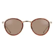 Giorgio Armani AR6148T 333573, Gold frame, Dark Brown lenses, view 1