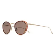Giorgio Armani AR6148T 333573, Gold frame, Dark Brown lenses, view 2