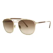 Giorgio Armani AR6149 300213, Gold frame, Gradient Brown lenses, view 2