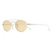 Giorgio Armani AR6161T 30130W, Gold frame, Clear Mirror Real Yellow Gold lenses, view 2