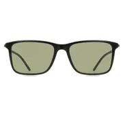 Giorgio Armani AR8218 50012A, Black frame, Green lenses, view 1