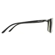 Giorgio Armani AR8218 50012A, Black frame, Green lenses, view 3