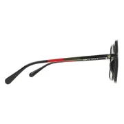 Gucci GG0544S 007, Black frame, Grey lenses, view 3