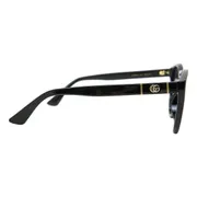 Gucci GG0631S 001, Black frame, Gradient Grey lenses, view 3