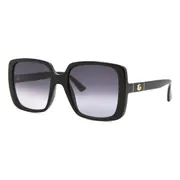 Gucci GG0632S 001, Black frame, Gradient Grey lenses, view 2