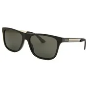 Gucci GG0687S 002, Black frame, Dark Grey Polarized lenses, view 2