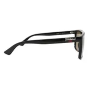 Gucci GG0748S 002, Black frame, Brown lenses, view 3