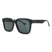 Gucci GG0965SA Asian Fit 001, Black frame, Grey lenses, view 2