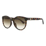 Gucci GG0636SK Asian Fit 002, Tortoiseshell frame, Brown lenses, view 2