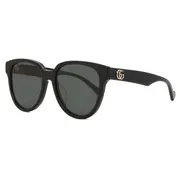 Gucci GG0960SA Asian Fit 002, Black frame, Grey lenses, view 2