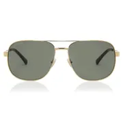 Gucci GG1223S 002, Gold frame, Grey lenses, view 1