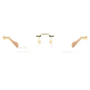 Gucci GG1221O 006, Gold frame, view 1