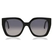 Gucci GG1300S 004, Black frame, Grey lenses, view 1