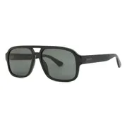 Gucci GG1342S 001, Black frame, Grey Smoke lenses, view 2