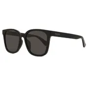 Gucci GG1346SK Asian Fit 002, Black frame, Grey Smoke lenses, view 2