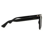 Gucci GG1346SK Asian Fit 002, Black frame, Grey Smoke lenses, view 3