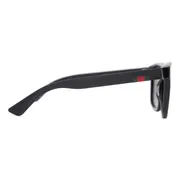 Gucci GG0010S 001, Black frame, Grey lenses, view 3