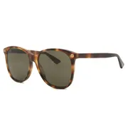 Gucci GG0024S 002, Tortoiseshell frame, Brown lenses, view 2
