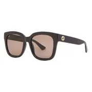 Gucci GG1338S 005, Burgundy frame, Brown lenses, view 2