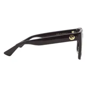 Gucci GG1338S 005, Burgundy frame, Brown lenses, view 3